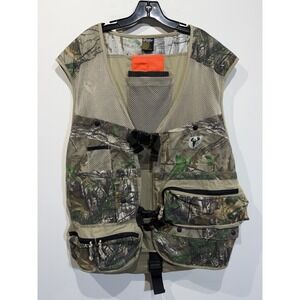 Scent Blocker Torched Real Tree Xtra Green Turkey Hunting Vest Size XL/2XL